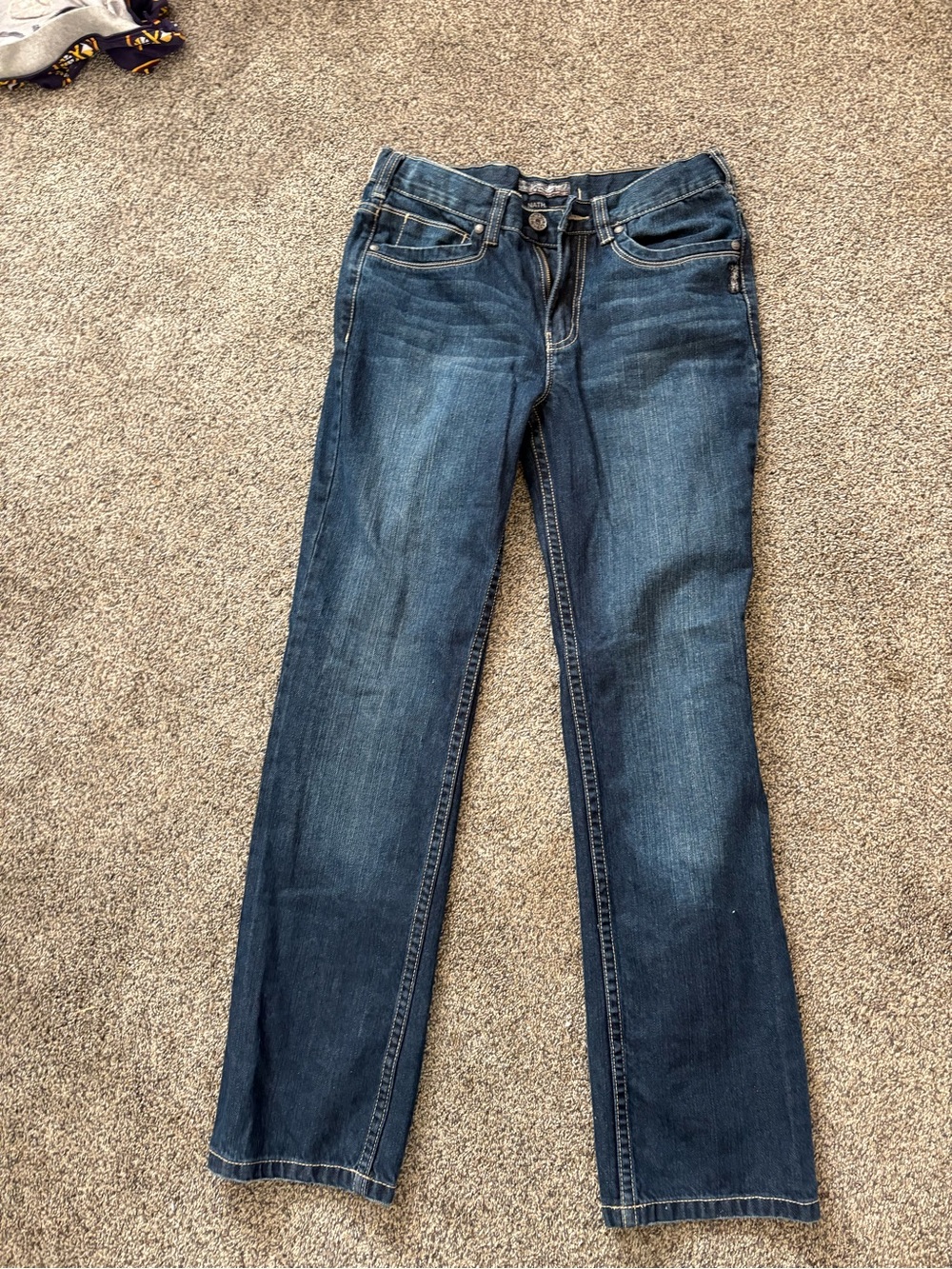 Silver Jeans Women's Straight-Leg Jeans in Dark Blue Denim